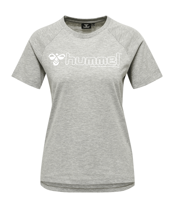 Hummel hmlNONI 2.0 T-Shirt Damen Grau F2006 