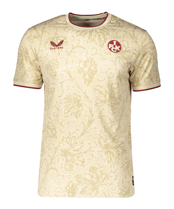 Castore 1. FC Kaiserslautern Trikot 4th 2026/2027 Kids Beige - beige