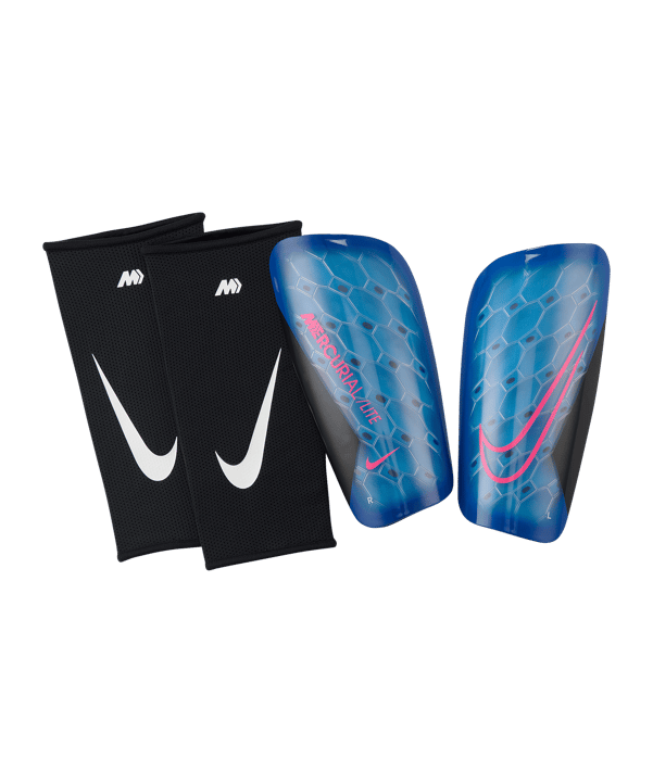 Nike Mercurial Lite Schienbeinschoner Blau F458 