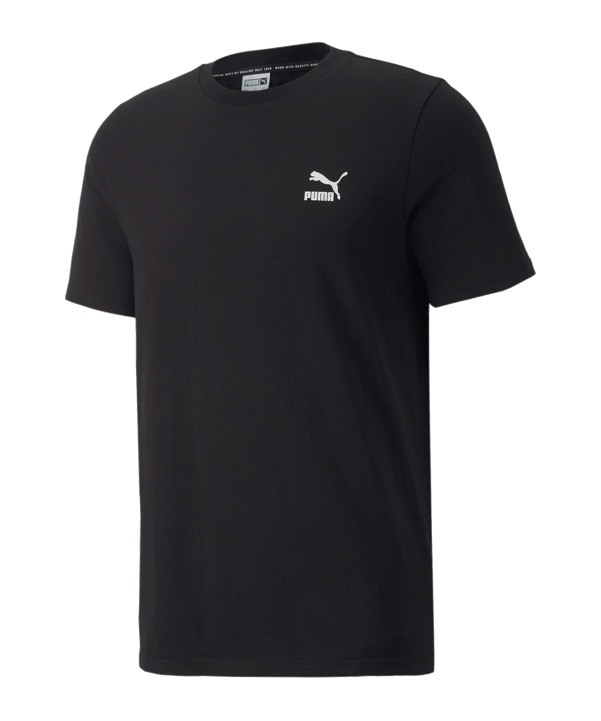 PUMA Classics Small Logo T-Shirt Schwarz F01