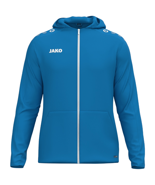 JAKO One Kapuzenjacke Blau F440 