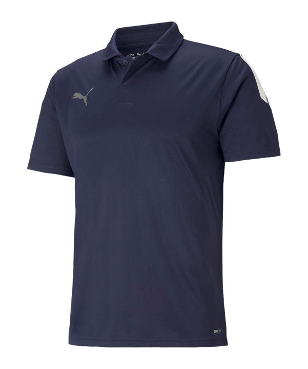 PUMA teamLIGA Sideline Polo Blau F06