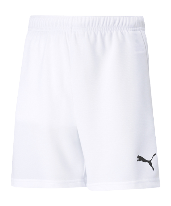 PUMA teamRISE Short Kids Weiss Schwarz F03