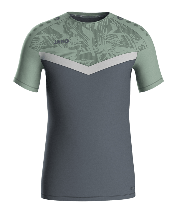 JAKO Icon T-Shirt Grau Grün F852