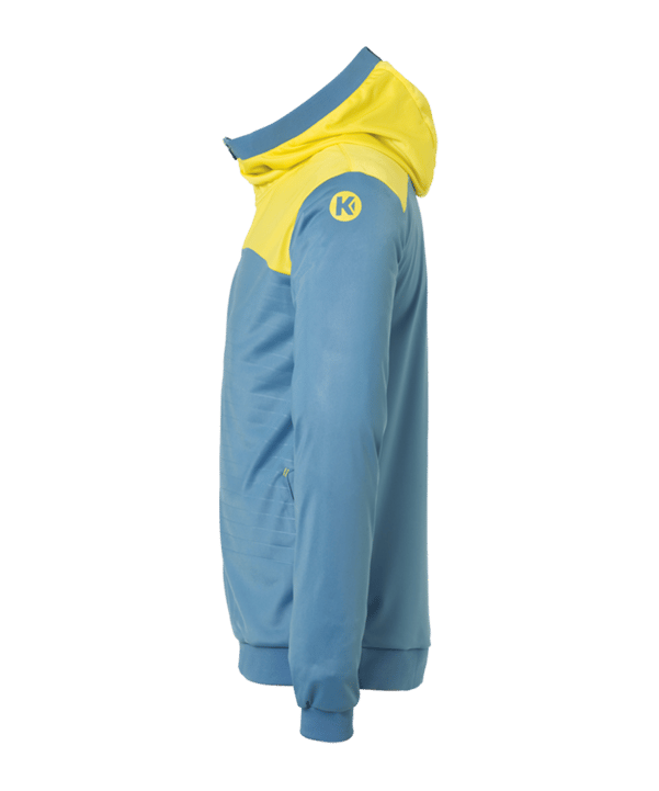 Kempa Emotion 2.0 Kapuzenjacke Hellblau Gelb F14 - blau