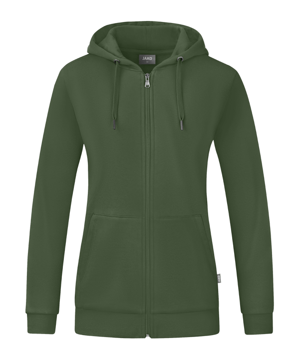Jako Organic Kapuzenjacke Damen Grün F240 - gruen
