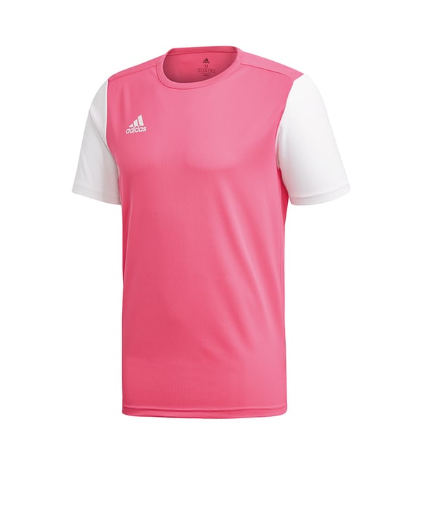 adidas Estro 19 Trikot kurzarm Pink Weiss