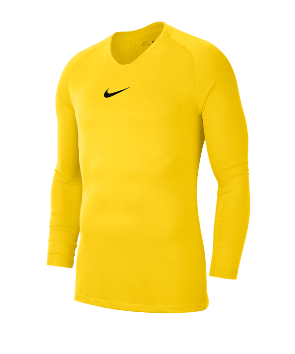 Nike Park First Layer Top langarm Kids Gelb F719