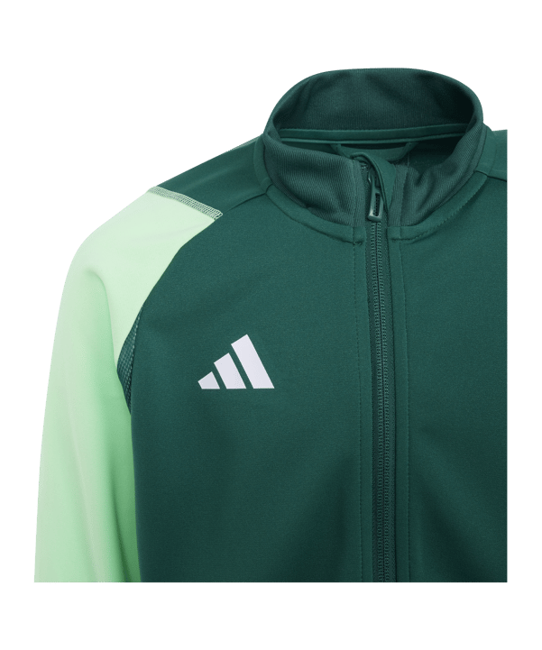 adidas Tiro 23 Competition Trainingsjacke Kids Grün - gruen