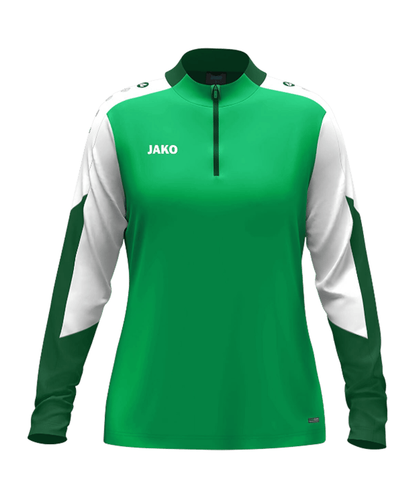 JAKO Dynamic Ziptop Sweatshirt Damen Grün F204 
