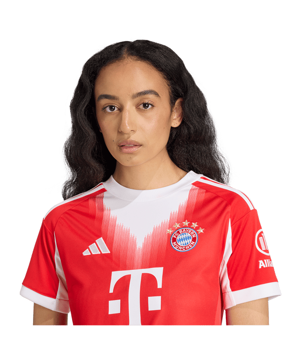 adidas FC Bayern München Trikot Home 2025/2026 Damen Rot - rot