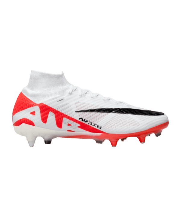 Nike Air Zoom Mercurial Superfly IX Elite SG-Pro AC Ready Rot Weiss Schwarz F600 - rot
