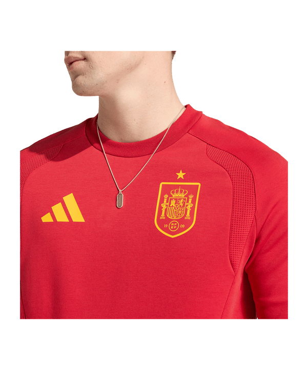 adidas Spanien Tiro Travel Sweatshirt Rot | - rot