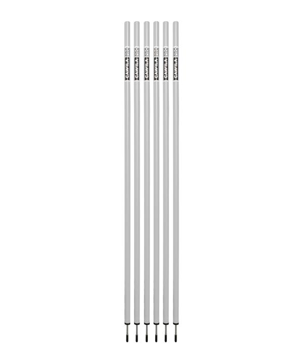 Cawila PRO Slalomstange (33mmx180cm) Weiss