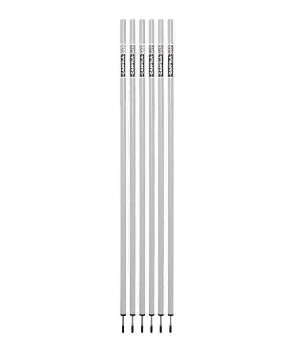 Cawila PRO Slalomstange (33mmx180cm) Weiss