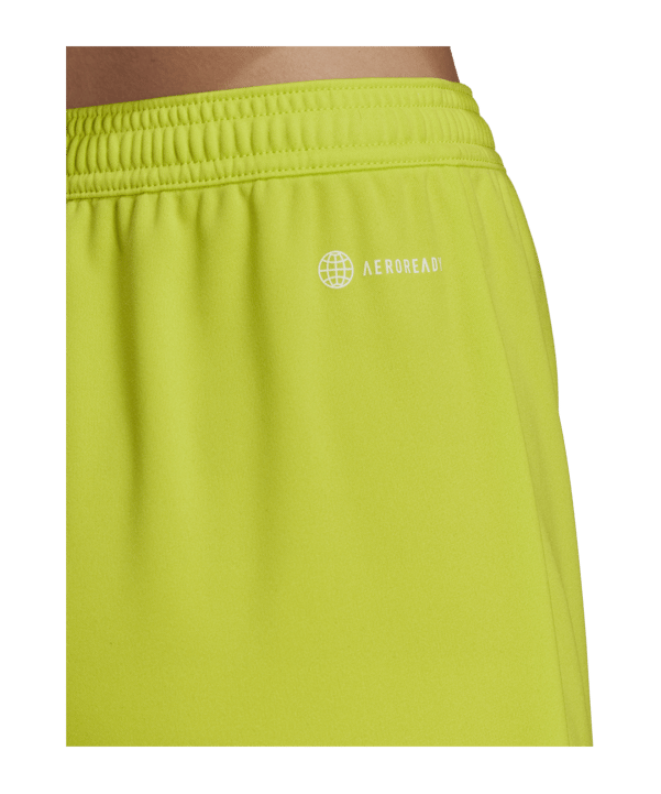 adidas Entrada 22 Short Damen Grün Weiss - gruen