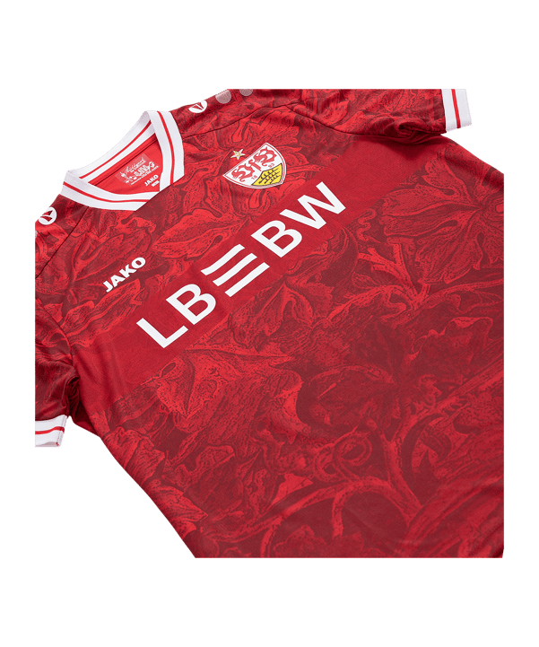 JAKO VfB Stuttgart Trikot Away 2025/2026 Kids Rot F110 - rot