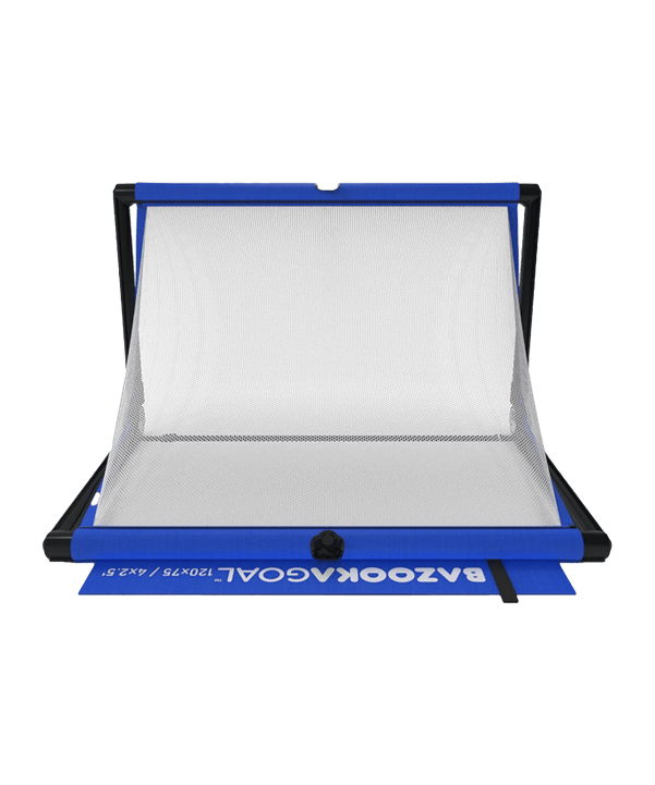 BAZOOKAGOAL SPARE-NET | 120x75cm | Blau Weiß | - blau