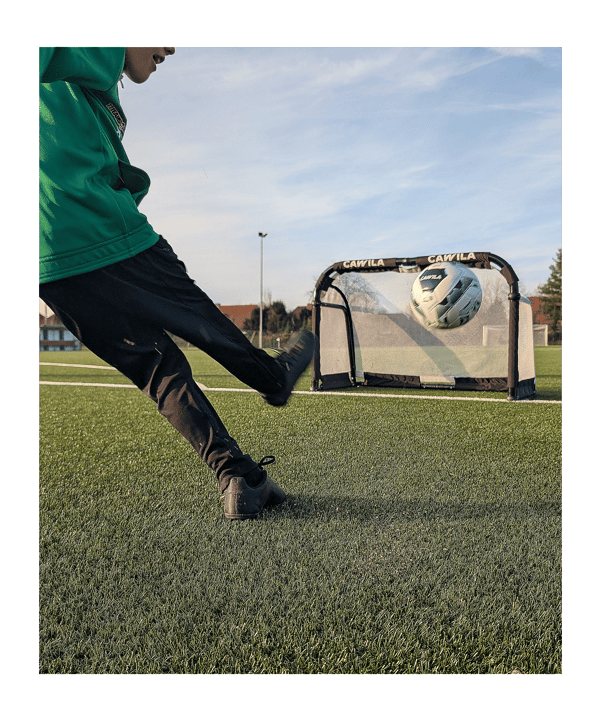 Cawila ACADEMY Aluminium Klapptor 120x80cm | - schwarz