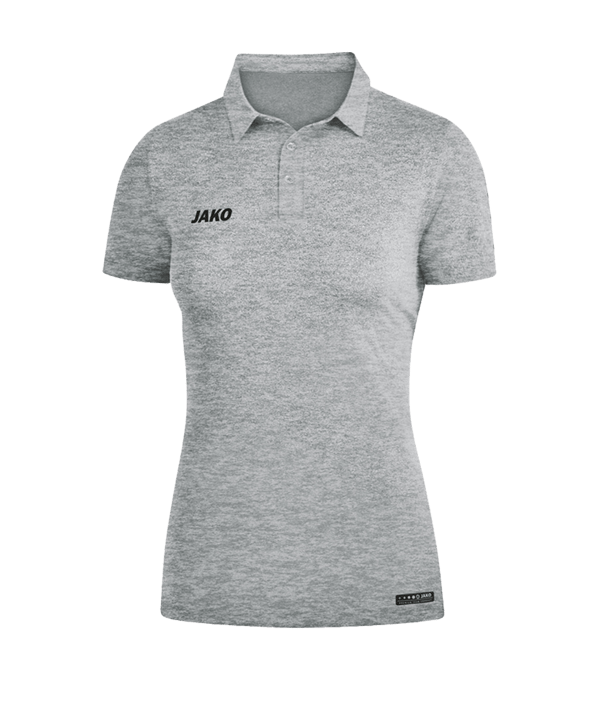 JAKO Premium Basics Poloshirt Damen Grau F40