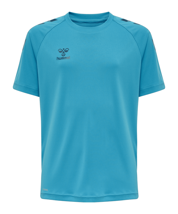 Hummel hmlCORE XK Poly T-Shirt Kids Blau F8729 