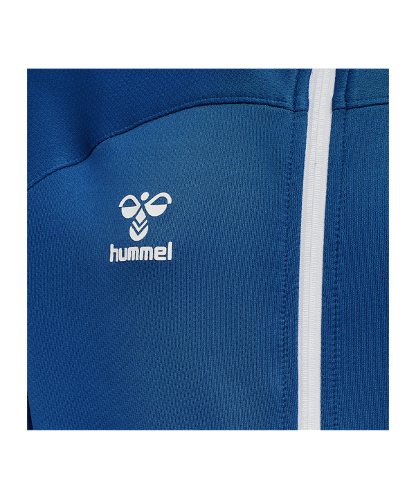 Hummel hmlLEAD Poly Trainingsjacke Kids Blau F7045 - blau