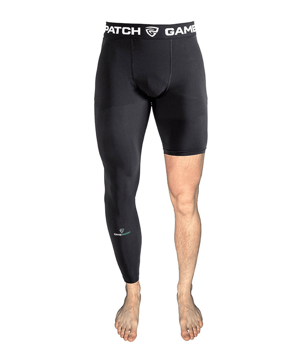 Gamepatch Single-leg Right Tight Schwarz F170 - schwarz