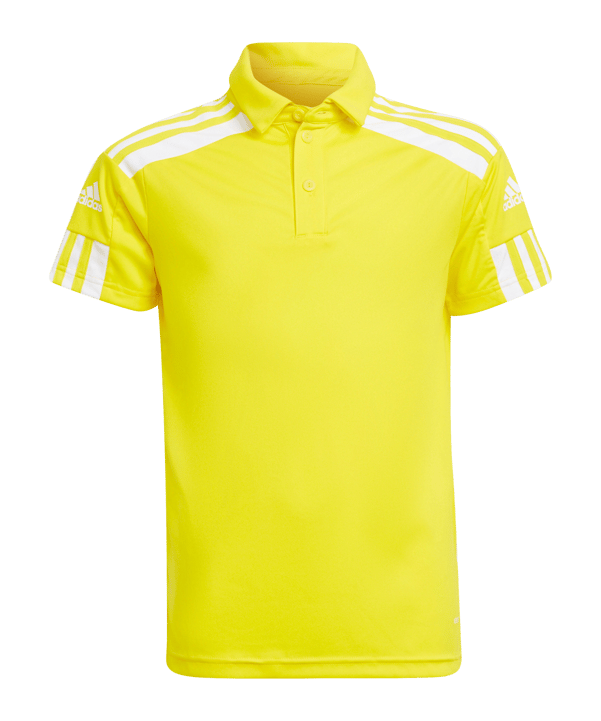 adidas Squadra 21 Poloshirt Kids Gelb Weiss