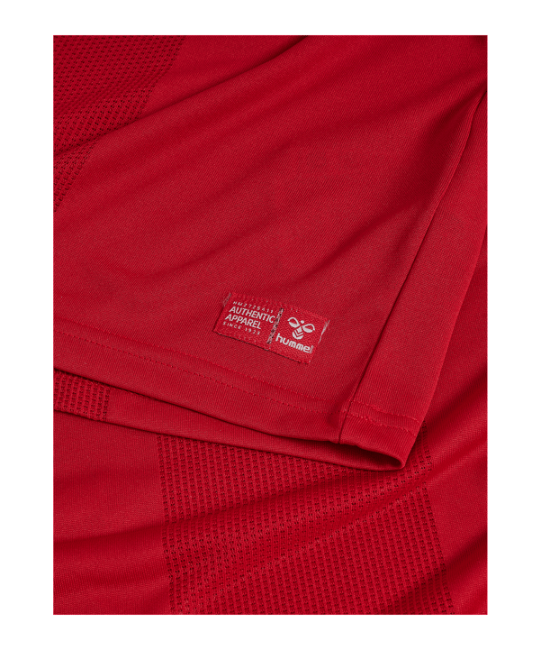 hummel DBU Dänemark Trikot Home 2026 Rot F3365 - rot