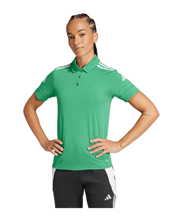 adidas Squadra 25 Polo Damen Grün - gruen