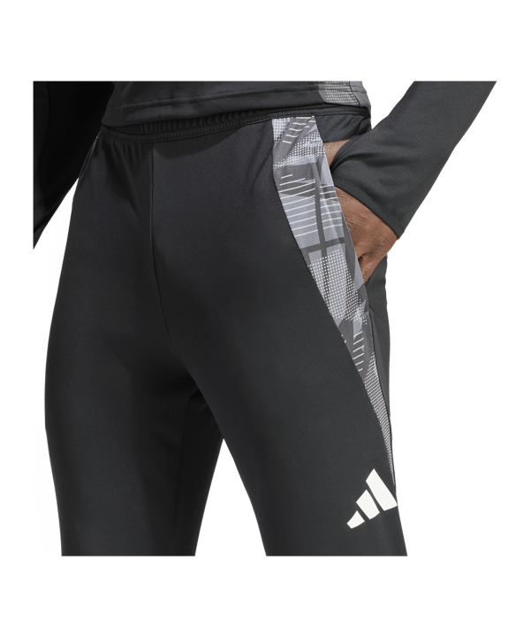 adidas Tiro 24 Competition Trainingshose Schwarz - schwarz