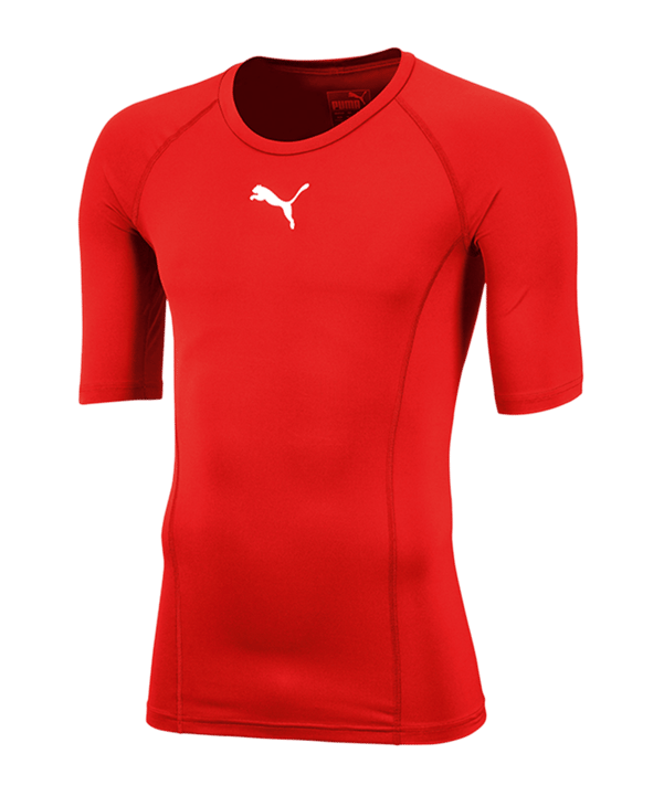 PUMA LIGA Baselayer Shortsleeve Kids Rot F01