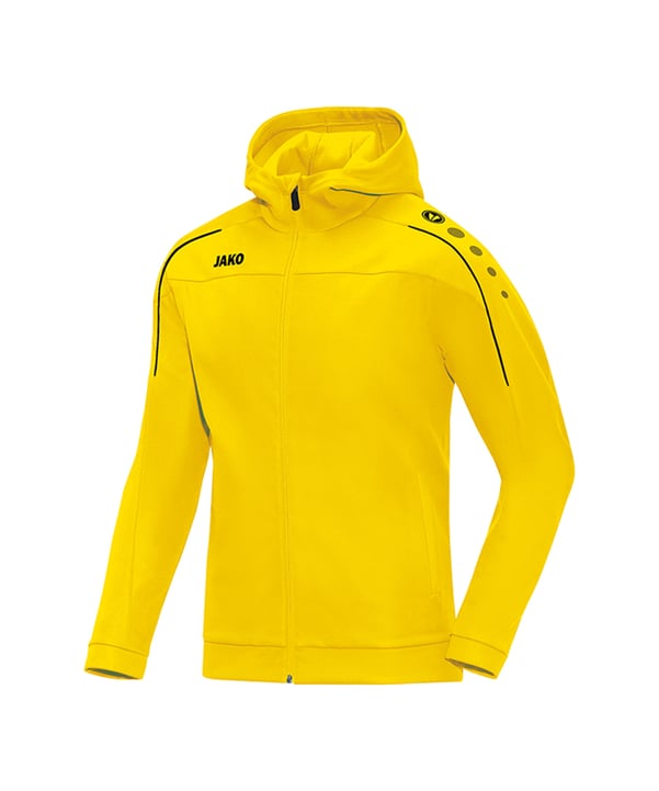 JAKO Classico Kapuzenjacke Gelb F03