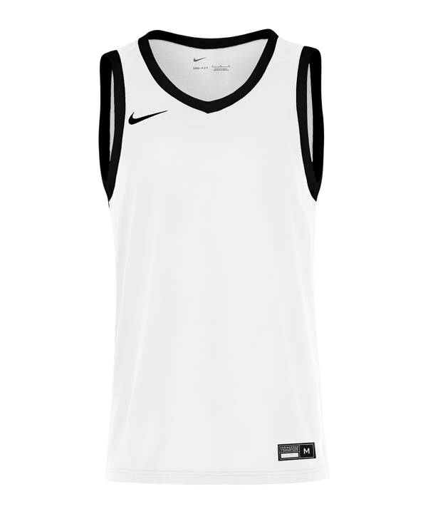 Nike Team Stock25 Basketball Trikot Weiß F100 - weiss