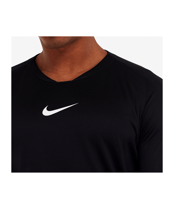 Nike Park First Layer Top langarm Schwarz F010 - schwarz