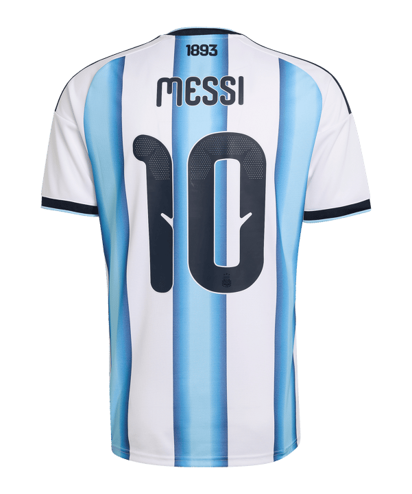 adidas Argentinien Messi Trikot Home WM 2026 Weiß | - weiss