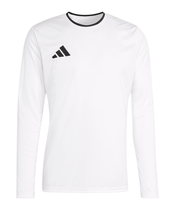 adidas Entrada 26 Trikot Langarm Weiß 