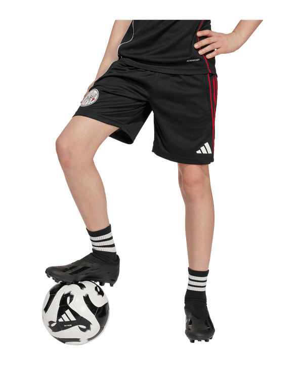 adidas Ajax Amsterdam Training Short Kids Schwarz - schwarz