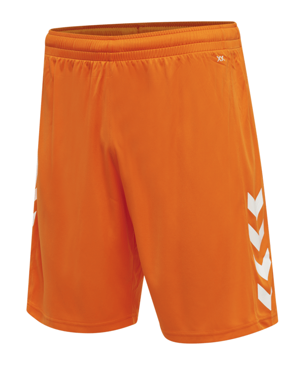 Hummel hmlCORE XK Poly Short Kids Orange F5190