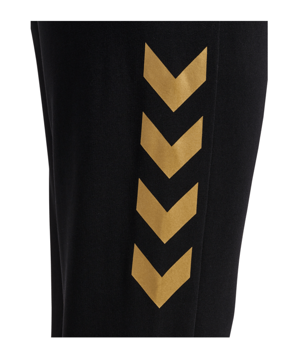 Hummel hmlE24C Cotton Jogginghose Schwarz F2128 - schwarz