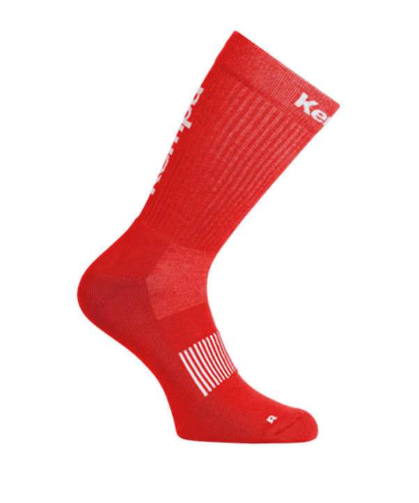 Kempa Logo Classic Socken Rot Weiss F23