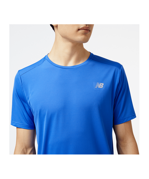New Balance Accelerate T-Shirt Running Blau FMIB - blau