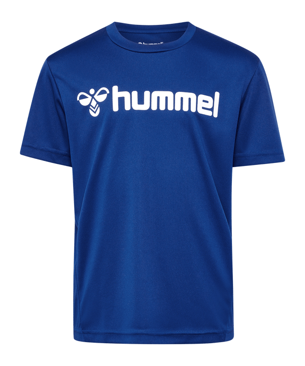 Hummel hmlLogo Trikot Kids Blau F7045 - blau
