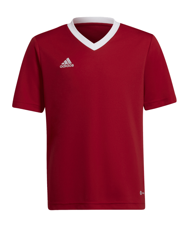 adidas Entrada 22 Trikot Kids Rot Weiss