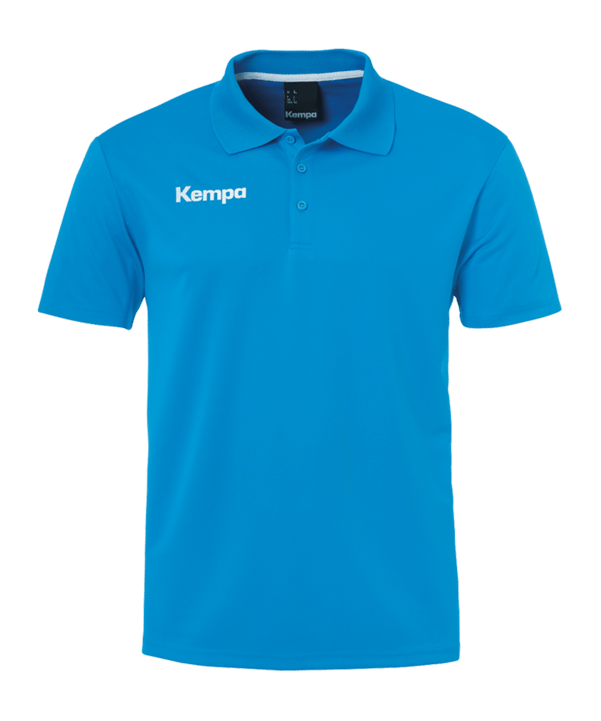Kempa Poly Poloshirt Hellblau F01 - blau