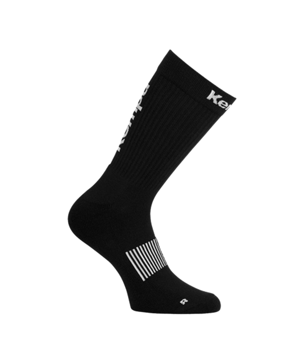 Kempa Logo Classic Socken Schwarz Weiss F06
