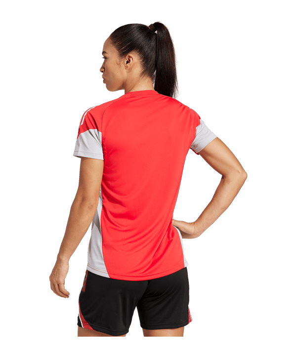 adidas Tiro 25 Competition Trikot Damen Lila - rot