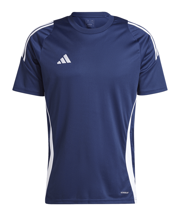 adidas Tiro 24 Trikot Dunkelblau Weiss