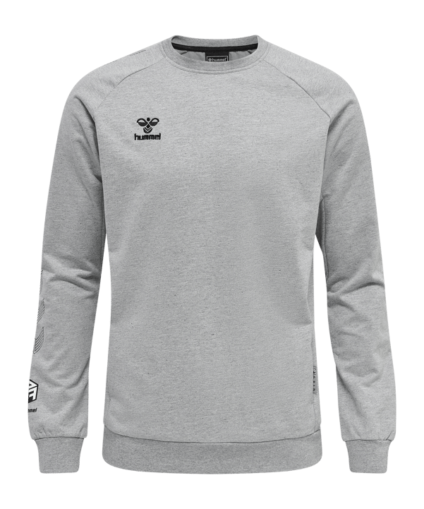 Hummel hmlMOVE Grid Cotton Sweatshirt Grau F2006