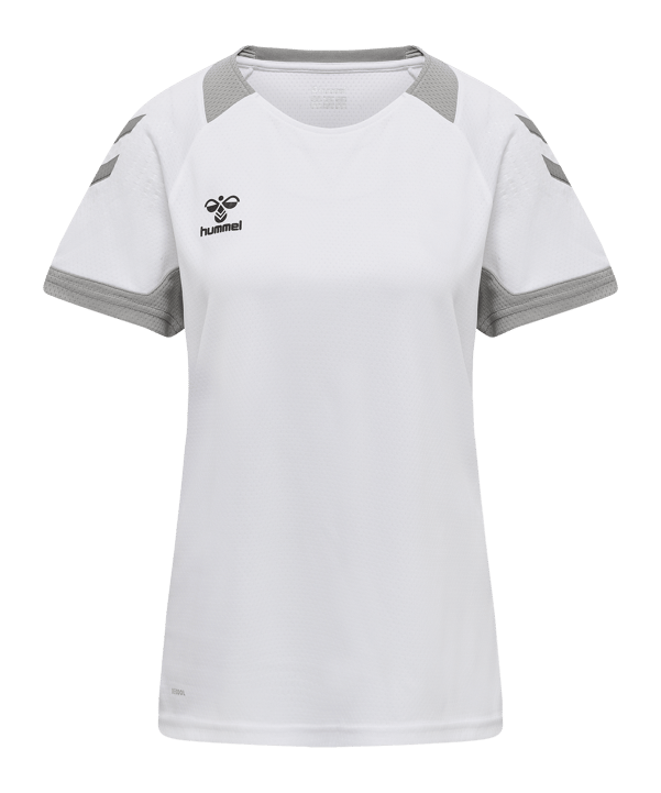 Hummel hmlLEAD Trainingsshirt Damen Weiss F9001
